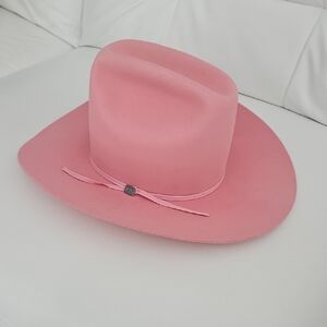 Resistol Women's Blush Pink Felt Cowboy Hat
